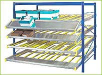 carton live storage shelving Ireland